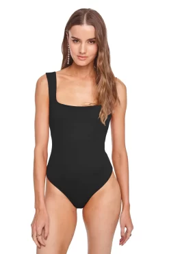 Nellie Tank Bodysuit -ASTR the Label Store ACT15122 BLACK 04 scaled