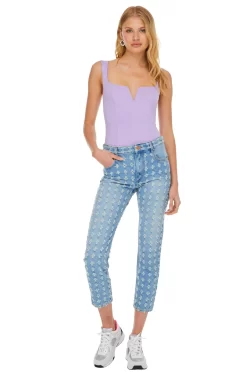 Nouveau Bodysuit -ASTR the Label Store ACT15216 LILAC 01 scaled