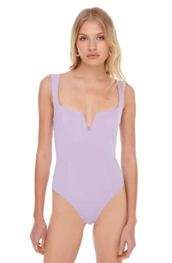 Nouveau Bodysuit -ASTR the Label Store ACT15216 LILAC 04 scaled