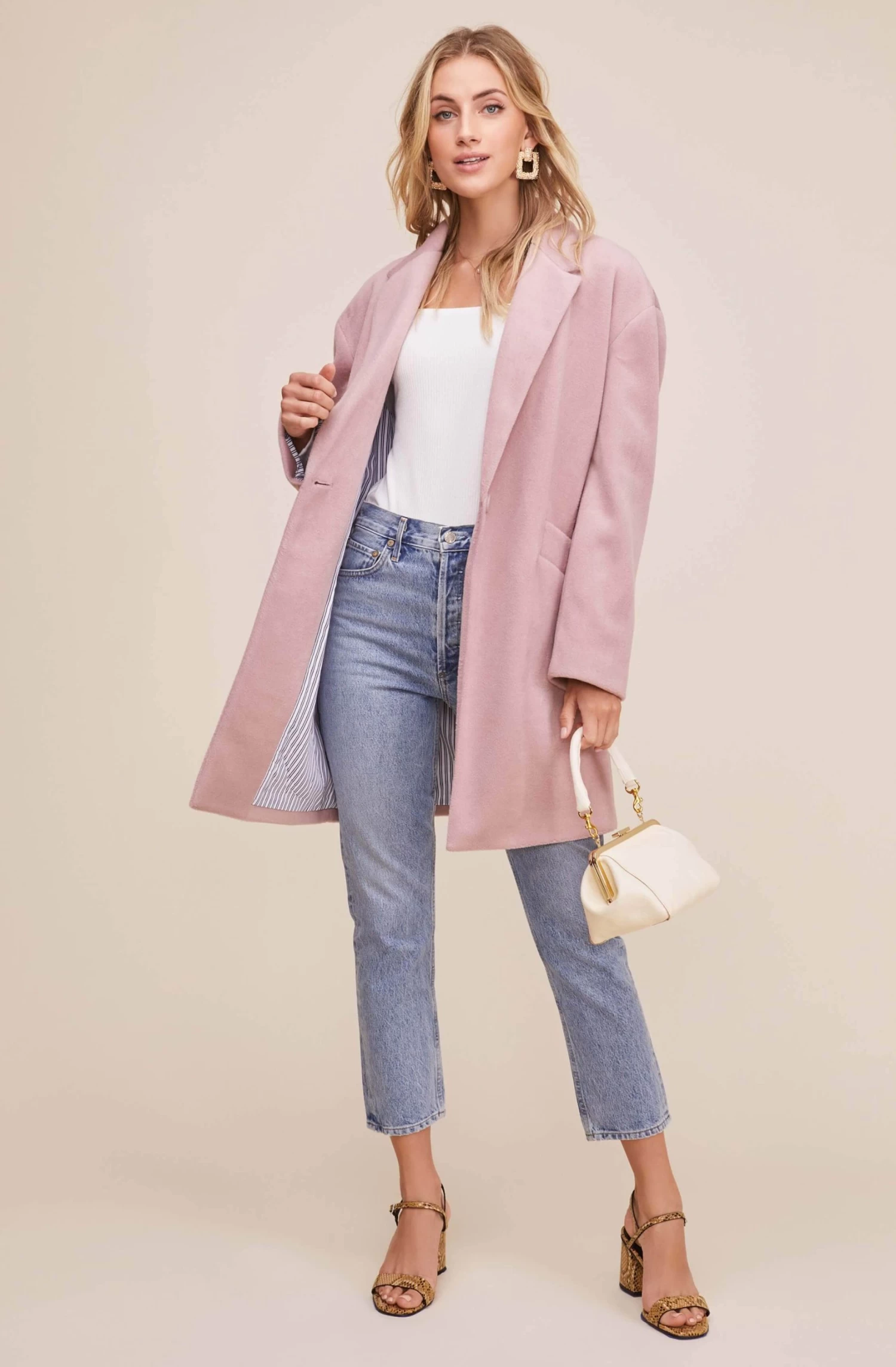 One Button Closure Topcoat 3 One Button Closure Topcoat - Image 3