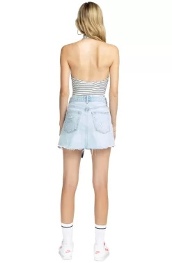 Devon Striped Halter Bodysuit -ASTR the Label Store ACT15298 WHITE BLACK STRIPE 3 scaled