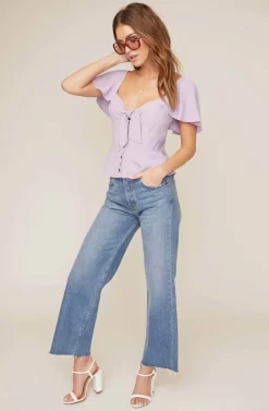 Gwen Top -ASTR the Label Store ACT15311B LAVENDER 2 2 A scaled