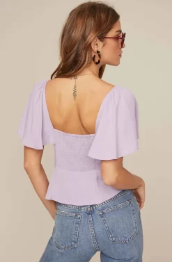 Gwen Top -ASTR the Label Store ACT15311B LAVENDER 4A scaled