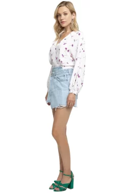 Jaise Floral Top -ASTR the Label Store ACT15334 PURPLE POPPY FLORAL 2 scaled