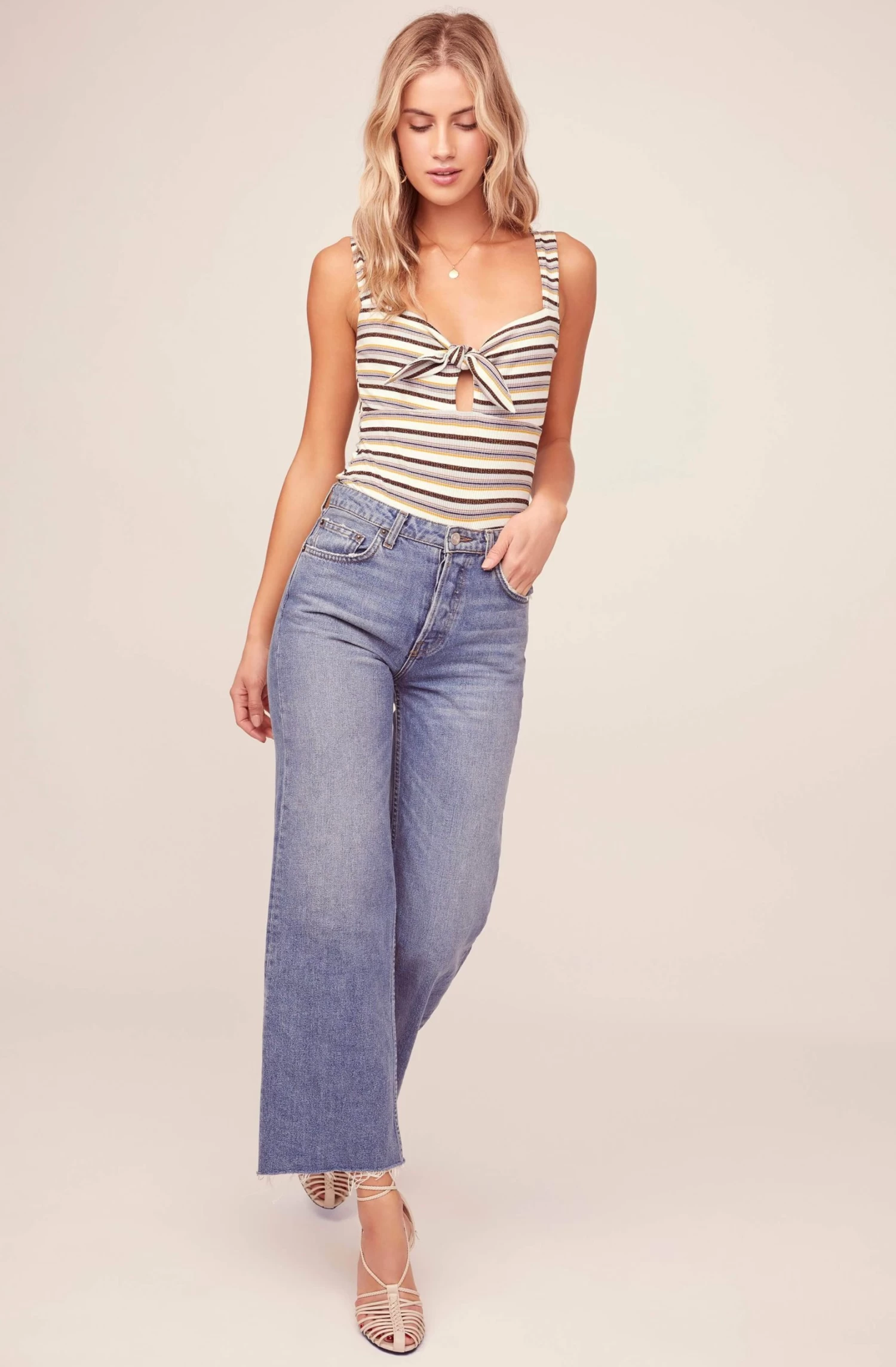 Ezra Striped Bodysuit 2 Ezra Striped Bodysuit - Image 2