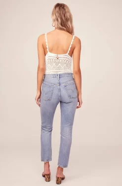 Vera Crochet Bodysuit -ASTR the Label Store ACT15372 WHITE 4 scaled