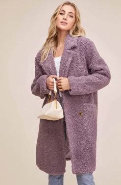 Freddie Coat 17 Freddie Coat -ASTR the Label Store ACT15475 LAVENDER 3 scaled