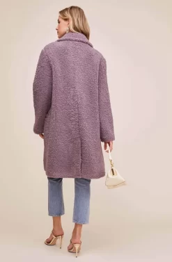Freddie Coat 21 Freddie Coat -ASTR the Label Store ACT15475 LAVENDER 4 scaled