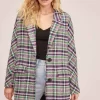 Keller Plaid Coat