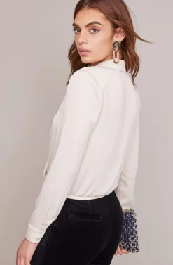 Calypso Wrap Top -ASTR the Label Store ACT15576 CREAM 4A scaled