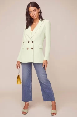 Zodiac Blazer -ASTR the Label Store ACT15721 SPEARMINT 1 scaled