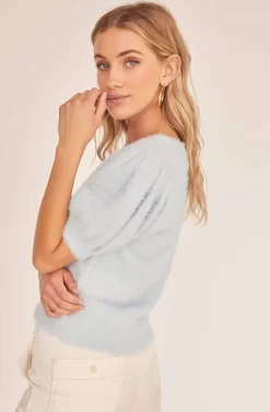 Alina Puff Sleeve Sweater 17 Alina Puff Sleeve Sweater -ASTR the Label Store ACT15731 SKY BLUE 5A scaled