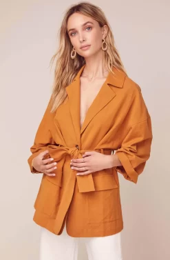 Gemini Jacket 7 Gemini Jacket -ASTR the Label Store ACT15827 CARAMEL 3 scaled