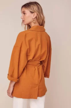 Gemini Jacket 9 Gemini Jacket -ASTR the Label Store ACT15827 CARAMEL 5 scaled