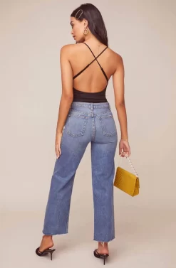 Infinity Cross Back Bodysuit -ASTR the Label Store ACT15925 BLACK 3 scaled