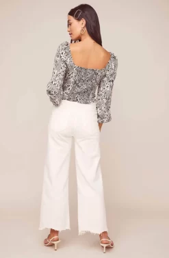 York Long Sleeved Top -ASTR the Label Store ACT15966 BLACK WHITE COLLAGE 3 scaled