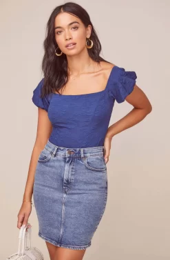 Aegean Puff Sleeve Bodysuit