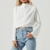 Amelia Mock Neck Top
