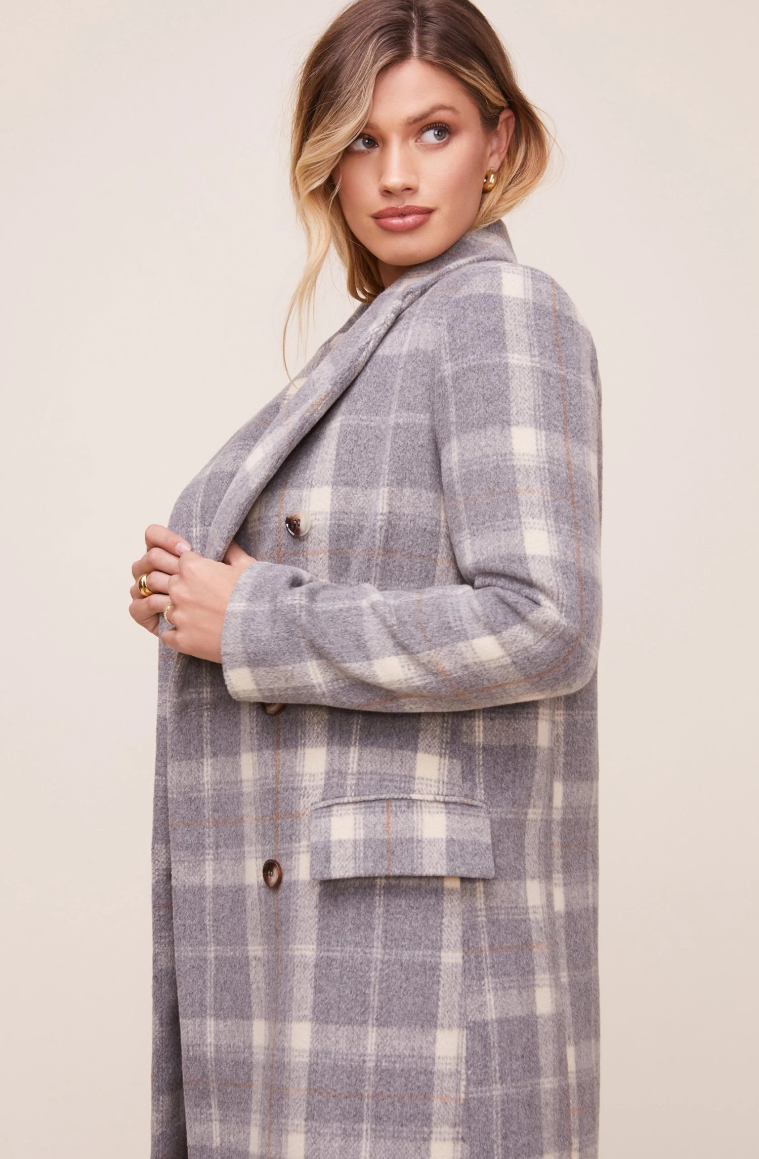 Raquel Plaid Coat 4 Raquel Plaid Coat - Image 4