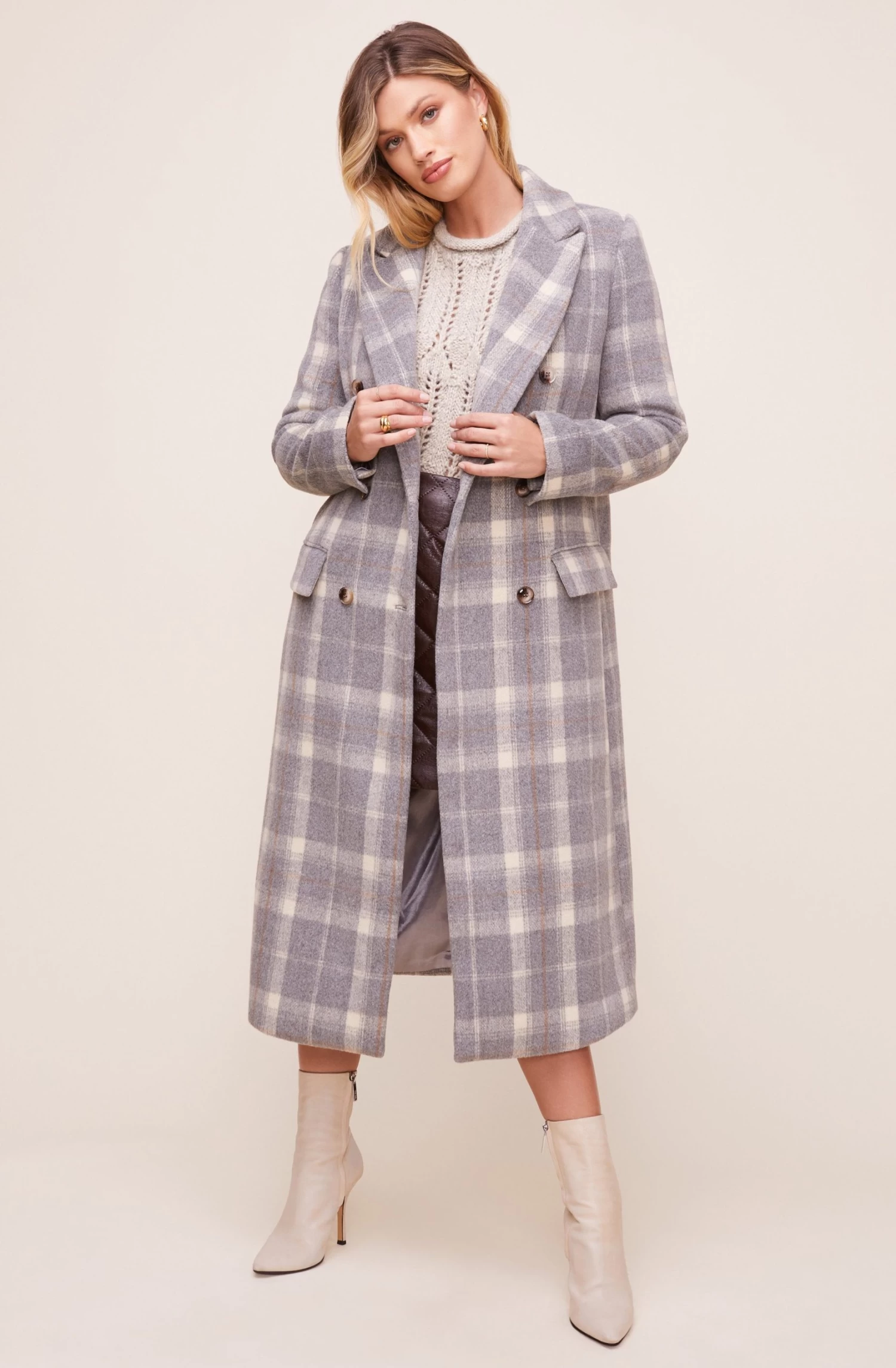 Raquel Plaid Coat 1 Raquel Plaid Coat