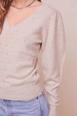 Abigail Puff Sleeve Sweater -ASTR the Label Store ACT16322 OATMEALJEWEL 3 af193543 c945 439d a251 2385cda26c0a scaled