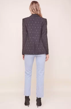 Maeve Embellished Blazer -ASTR the Label Store ACT16409 BLACKJEWEL 3 scaled