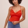 Helma Pleated Top