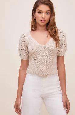 Cosette Pointelle Sweater