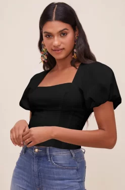 Tanya Square Neck Top