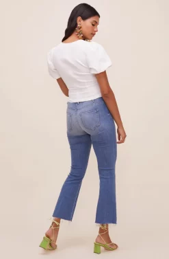 Tanya Square Neck Top -ASTR the Label Store ACT16613 WHITE 6 scaled