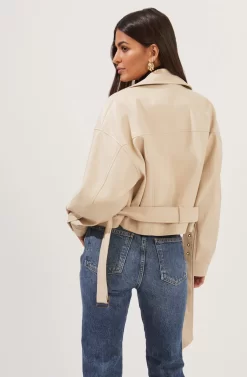 Rubia Faux Leather Moto Jacket -ASTR the Label Store ACT16740 CREAM 6 scaled