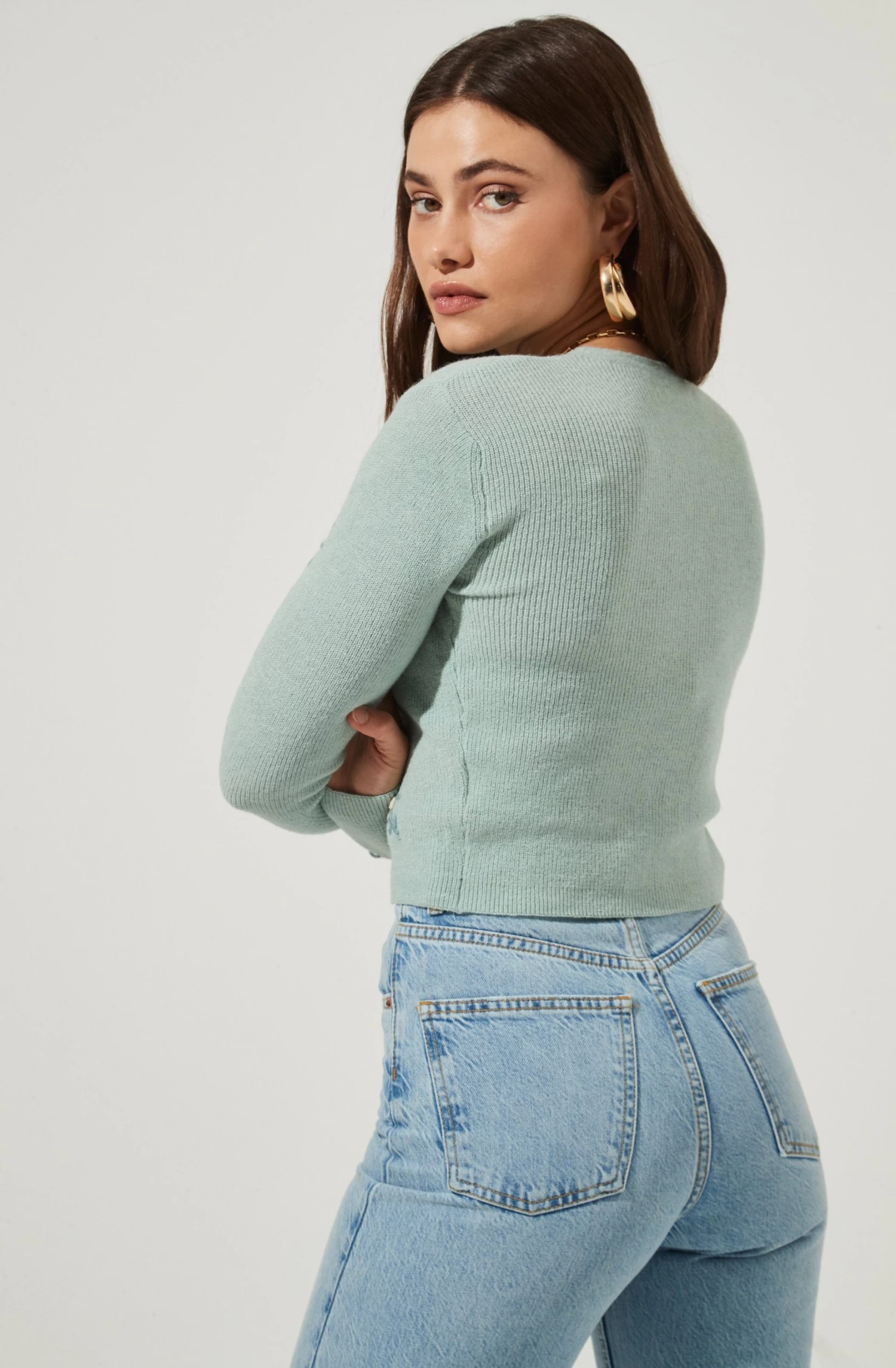 Bouquet Floral Embroidered Cardigan 4 Bouquet Floral Embroidered Cardigan - Image 4