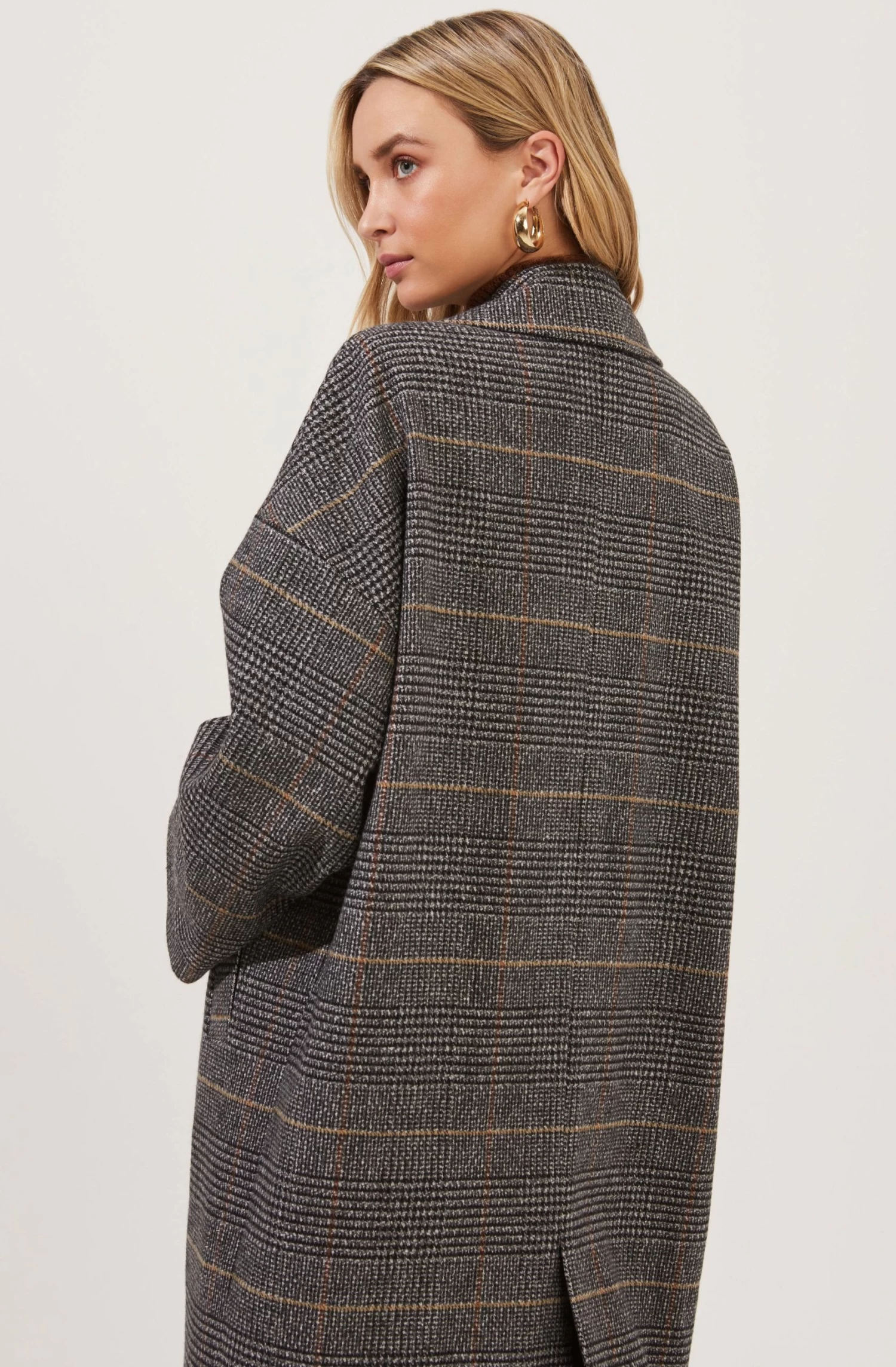 Evanston Plaid Oversized Coat 6 Evanston Plaid Oversized Coat - Image 6