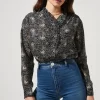 Dear To Me Floral Button Up Top