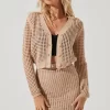 Halsey Crochet Button Front Cardigan