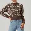 Saira Floral Sweater