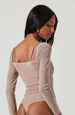 Vienna Mesh Long Sleeve Bodysuit -ASTR the Label Store ACT17344 NUDE 0268 dbaaa02e a6a5 42f0 8ad8 e11711fddd59 scaled