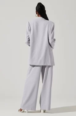 Laudine Oversized Blazer -ASTR the Label Store ACT17526 HAZEBLUE 5 scaled