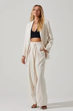 Laudine Oversized Blazer -ASTR the Label Store ACT17526 OFFWHITE 2 scaled