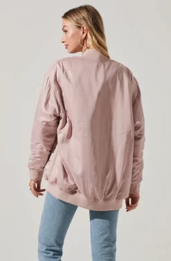 Torin Bomber Jacket 9 Torin Bomber Jacket -ASTR the Label Store ACT17705 LIGHTPINK 4 scaled
