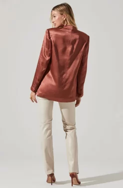 Kimia Satin Oversized Blazer -ASTR the Label Store ACT17722 ROSEBROWN 5 1c23ce22 a511 4cbe 8972 d7df9547a092 scaled