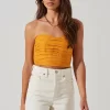 Jessamine Ruched Tube Top