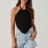 Cleora Handkerchief Halter Top