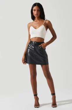 Kira Pearl Embellished Sweater Top -ASTR the Label Store ACT17886 CREAM 2 scaled