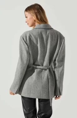 Galilea Oversized Blazer -ASTR the Label Store ACT17892 GRAY 5 scaled