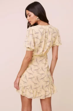Madelyn Floral Dress -ASTR the Label Store ADR100233 YELLOWFLORAL 5 scaled
