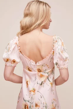 In Bloom Floral Midi Dress 8 In Bloom Floral Midi Dress -ASTR the Label Store ADR100555 BLUSH MULTI FLORAL 6 scaled