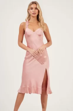 Cross Back Ruffle Strap Dress 30 Cross Back Ruffle Strap Dress -ASTR the Label Store ADR100947 BLUSH 2 scaled