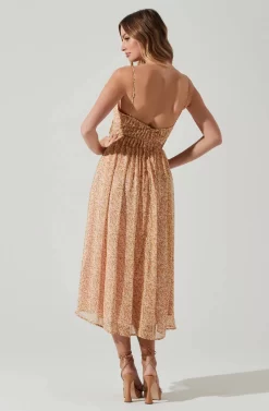 Floral Pleated Midi Dress 23 Floral Pleated Midi Dress -ASTR the Label Store ADR101774 YELLOWPINKFLORAL 6 scaled