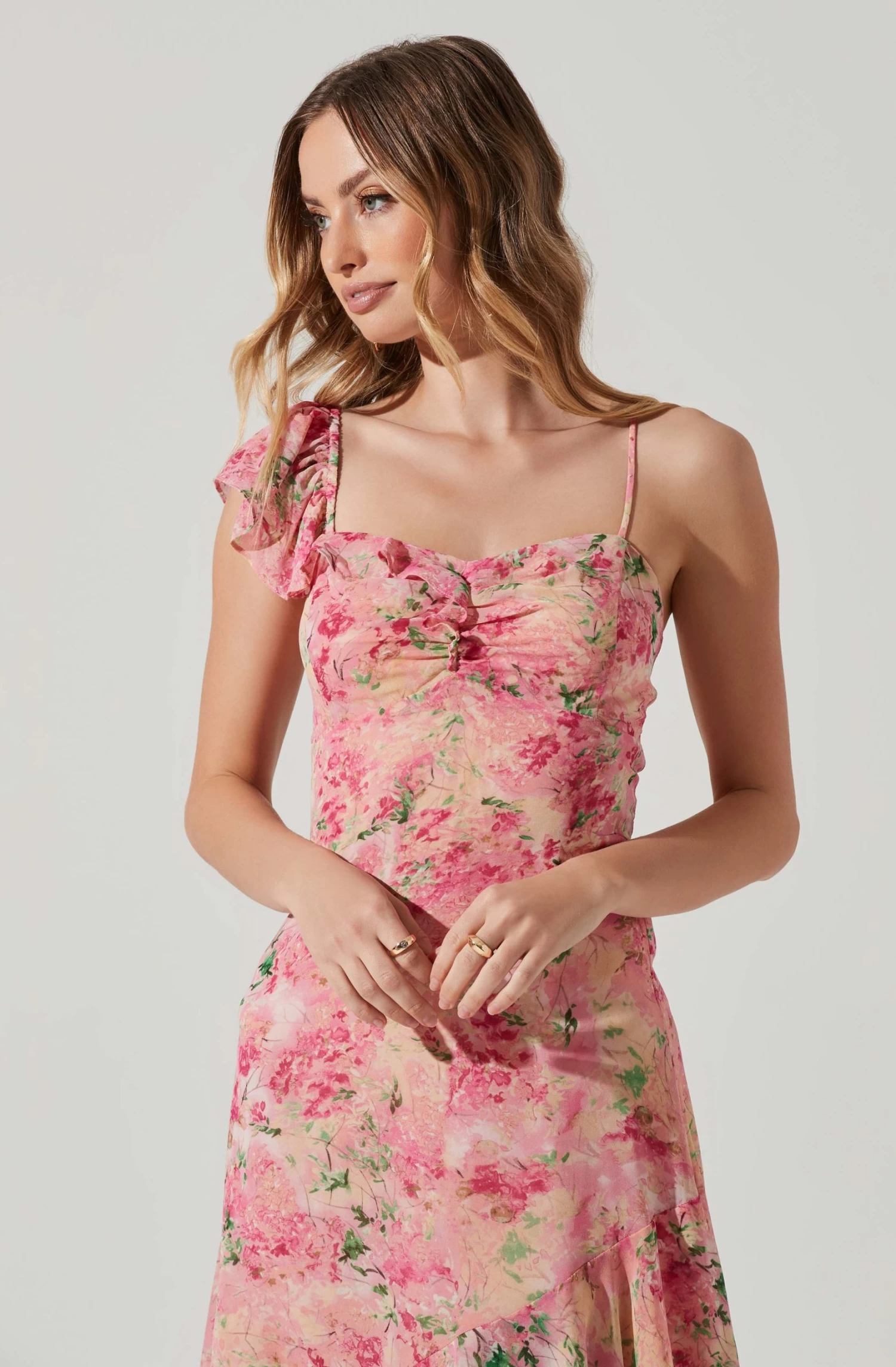 Camelia Floral Midi Dress 3 Camelia Floral Midi Dress - Image 3